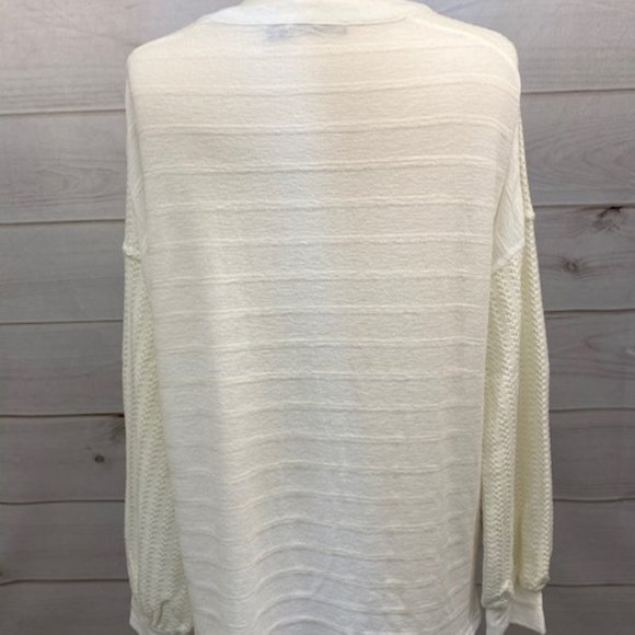 Ivory Button-Up Cardigan - Picture 8 of 8